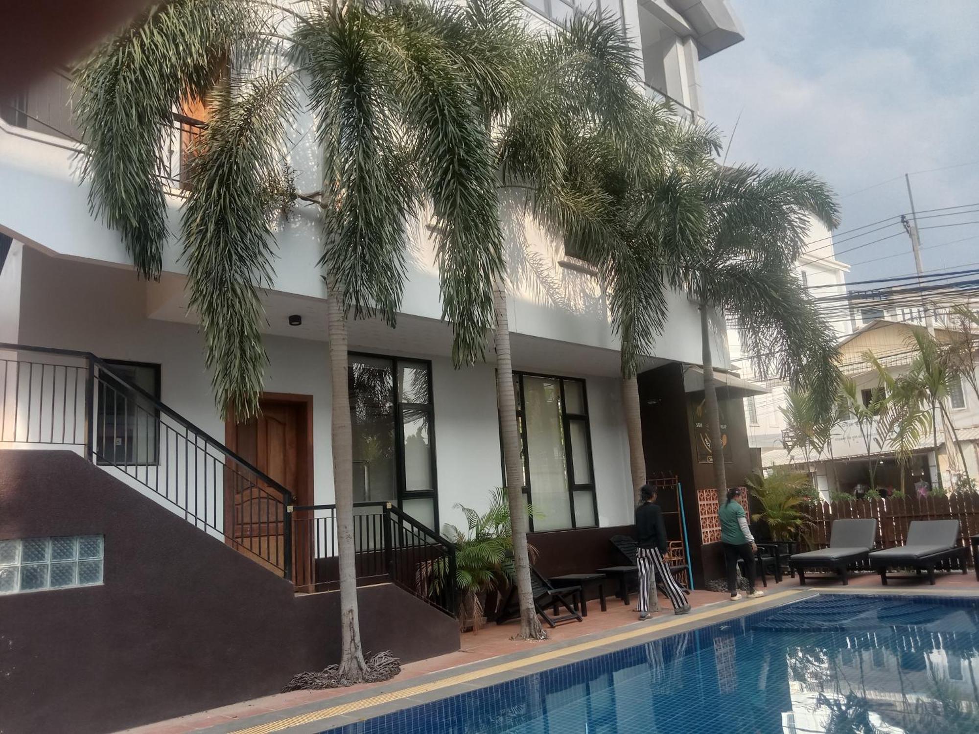 White Monkey Hotel Siem Reap Luaran gambar